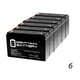 6V 12AH F2 Remplacement Battery pour Tripp-Lite LCR6V10BPI - Pack de 6 – image 1 sur 8
