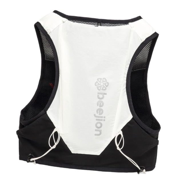 Chaleco para correr, mochila deportiva para exteriores, bolsa multibolsillos para correr. L Negro
