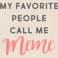 thumbnail image 2 of CafePress - My Favorite People Call Me Meme Tote Bag - Unisex Canvas Tote Bag, Beige, 1-Piece, 2 of 7