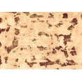thumbnail image 1 of Ahgly Company Indoor Rectangle Abstract Brown Modern Area Rugs, 3' x 5', 1 of 4