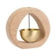 thumbnail image 4 of Timbre de puerta, campanas de comerciantes, decoraciones de madera, puertas creativas de granja, regalo, campana de carillón Sin pájaro, 4 of 9