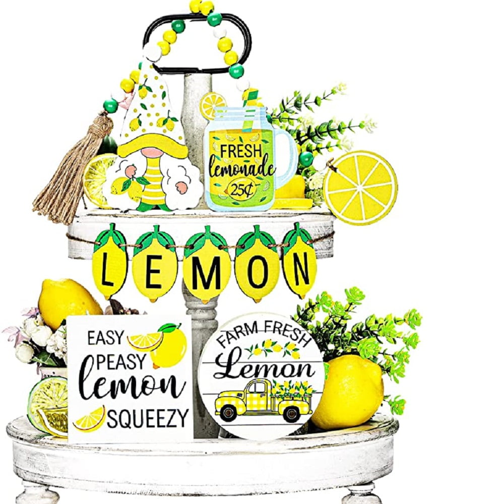 Lemon Fresh Lemonade Sign Printable for 2X4 Wood Blocks DIY