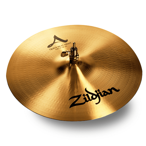 ZILDJIAN A0151 14" QUICK BEAT HI-HAT TOP CAST BRONZE FINISH WITH HIGH PITCH NEW