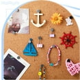 thumbnail image 6 of 30 Pieces Push Pins, Metal Thumb Tacks for Picture Photo Hanging, Wall Pins for Board Posters Bulletin Maps, Wall Tack for Office Home Decorative (Black), 6 of 6