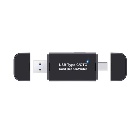 Lector de tarjetas Injueey Adaptador de memoria USB suministros de computadora