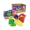 Amloid Play Day Mega Beach Set with Plastic Carrying Tote Bag, 10 Piece