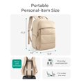 thumbnail image 4 of BAGSMART 30L Travel Backpack for Women, Carry on Backpack for Airplanes, Gym Backpack with Shoe Compartment, Lightweight Travel Bag Fits 15.6 Inch, Water-Resistant, Black, 4 of 6