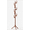 Walnut, variant on Maliowa Solid Wood Coat Rack Freestanding, Cactus Coat Tree with 8 Hooks for Jacket, Hat, Clothes, Coat Hanger Stand for Hall, Entryway, Bedroom