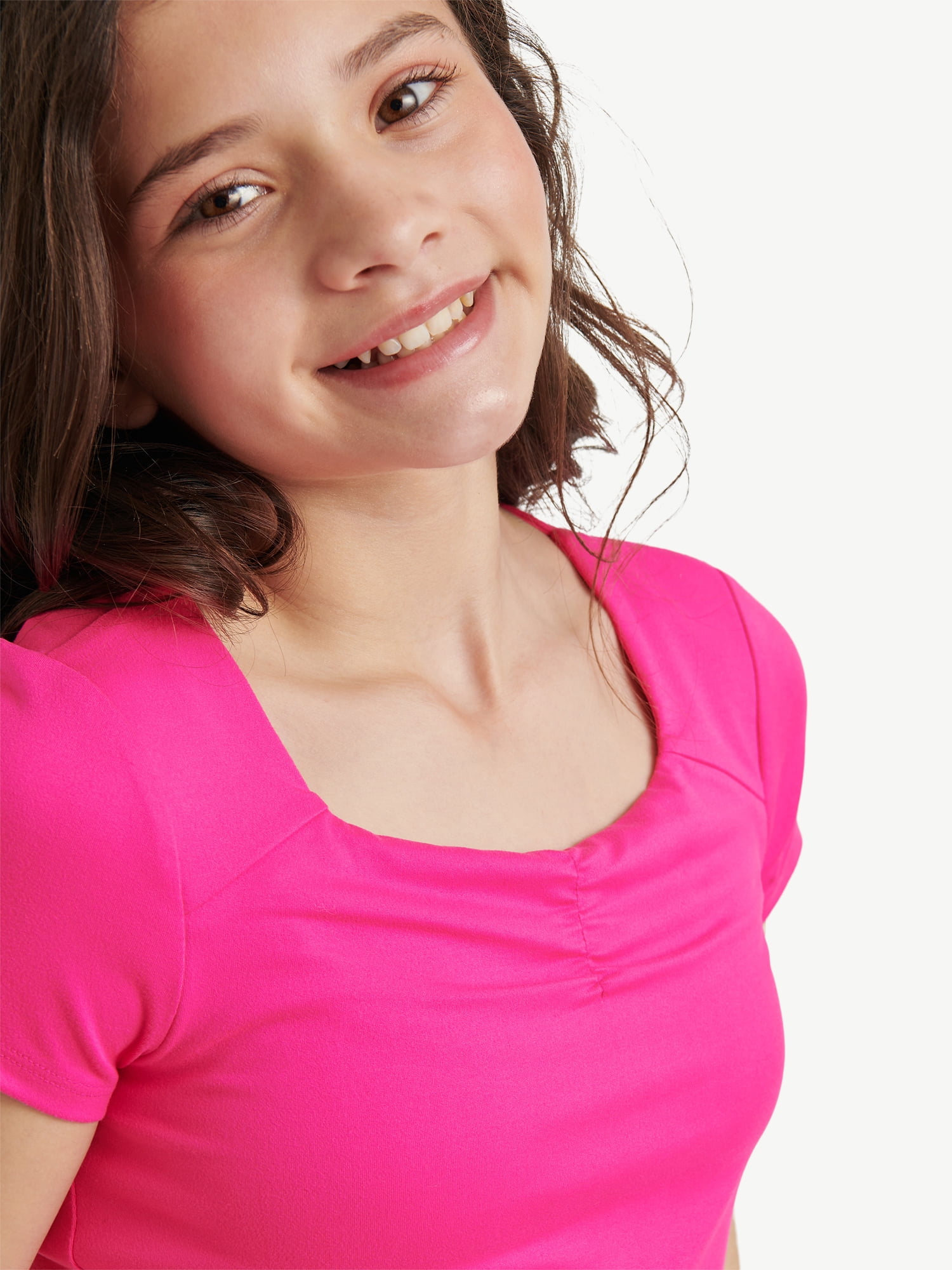 Justice Girls Cinch Front Top, Sizes XS - XLP