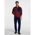 thumbnail image 2 of Ozark Trail Men's Half Zip Pullover with Long Sleeves, Sizes S-3XL, 2 of 6