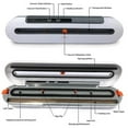 thumbnail image 4 of Vacuum Sealer Machine Automatic Air Sealing System for Food Storage with 10 Heat Seal Bags Sous Vide Cooking Commercial Grade Dry Modes (Gray), 4 of 5