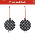 thumbnail image 2 of KLL Fastfood Pattern Acrylic Christmas Ornaments,1 PCS Xmas Tree Decor with Ribbon 3" Christmas Décor Christmas Pendant for Hanging on Tree & Party Favors-Round Shape, 2 of 7