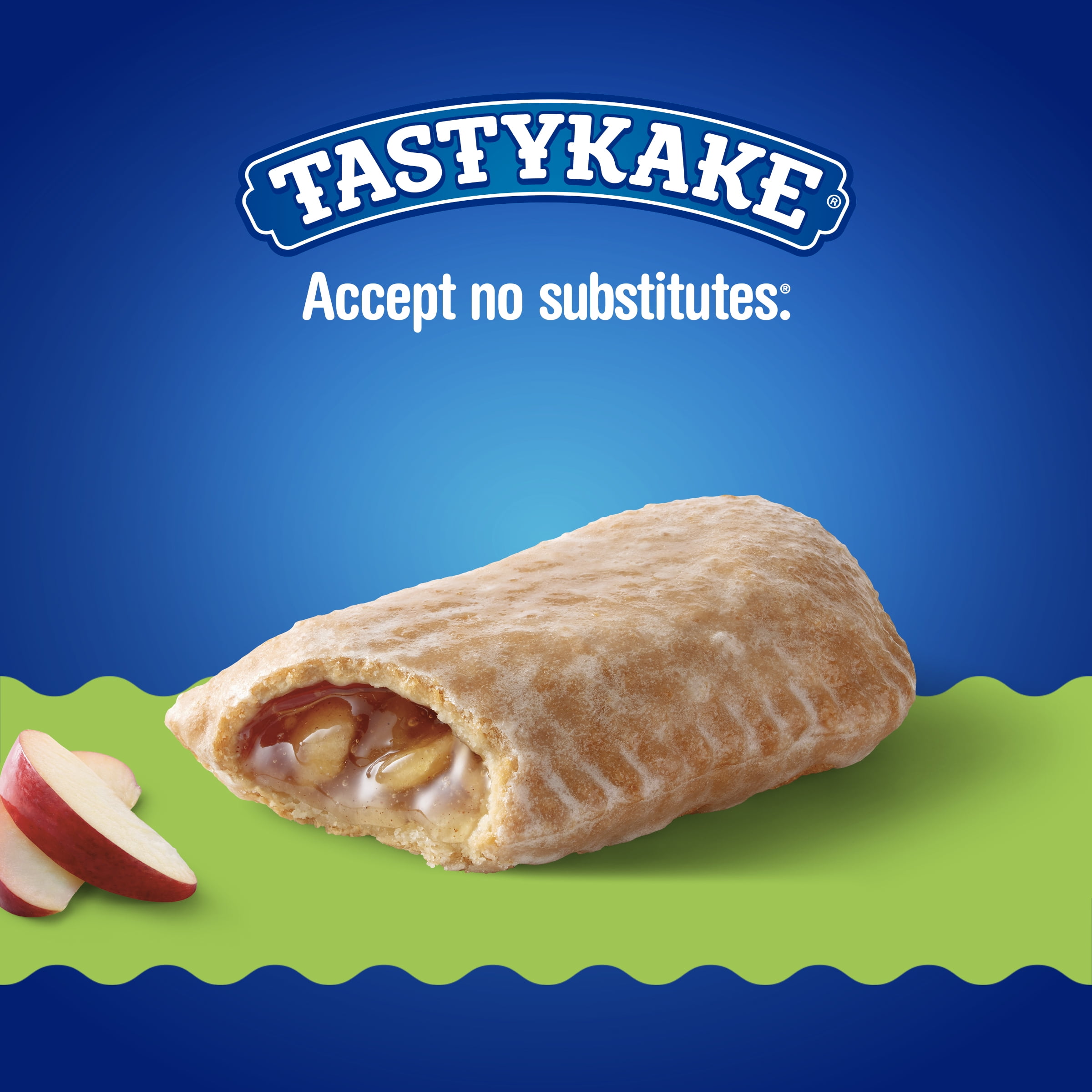 Tastykake Glazed Apple Pie, Individually Wrapped Snack Pie, 4.5 oz