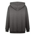 thumbnail image 3 of Fiaer,Oversized Hoodies for Women 2025 Fall Loose Fit Basic Hooded Sweatshirts Long Sleeve Trendy Casual Lightweight Hooded Pullovers Dark Gray M, 3 of 6