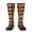 2 Black-2, variant on Womens Turkey For Thanksgiving Knee High Socks Comfy Thermal Boot Long Socks
