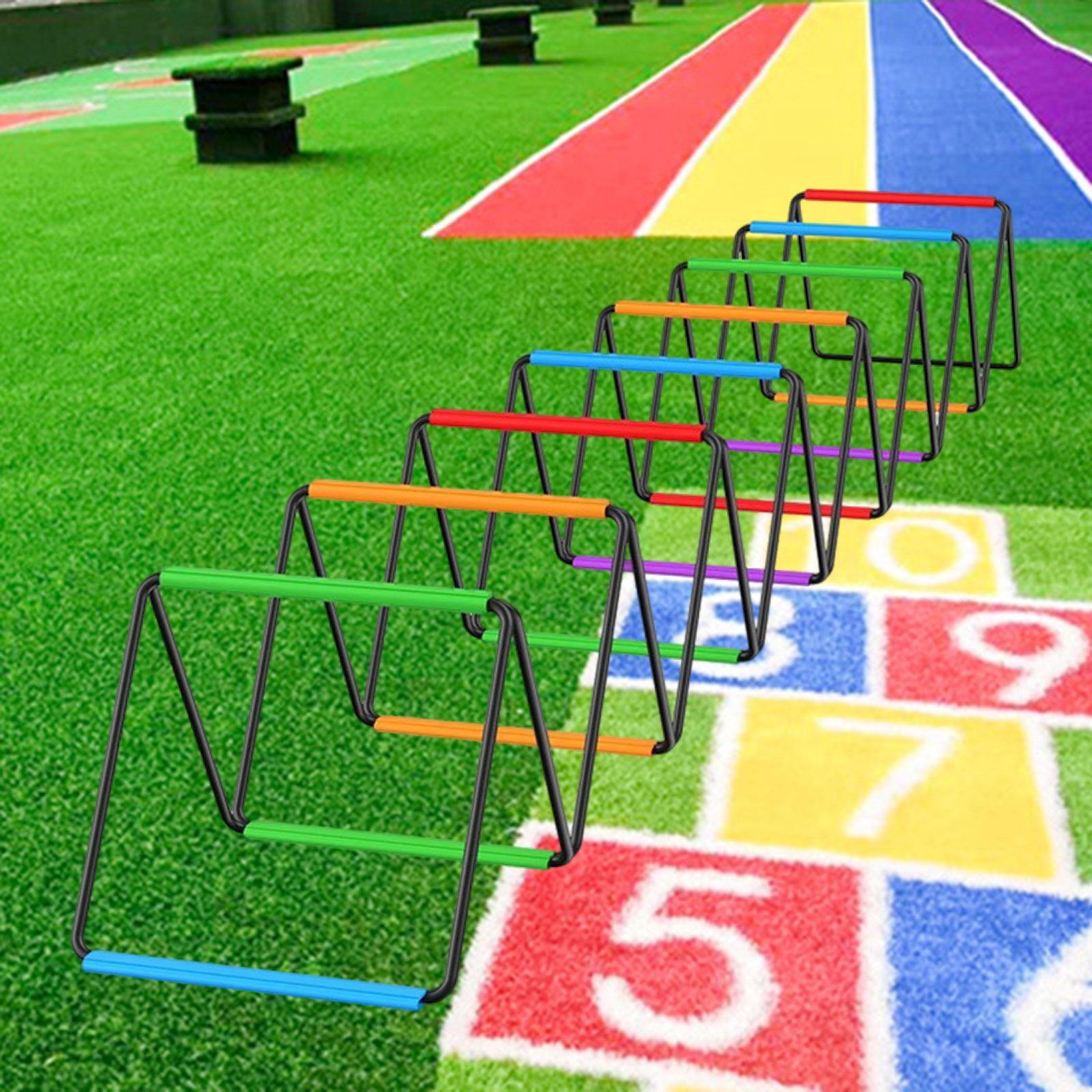 QccHieUs Agility Ladder Agility Training Equipment Folding Easy Setup Adjustable Football 16 Grids