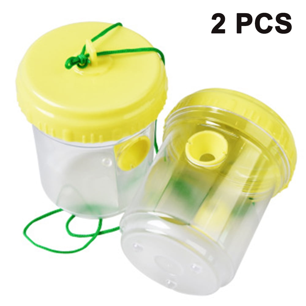 FSYZX 2 Wasp Traps Duo Wasp Catcher Insect Trap Fly Trap Wasp Protection for Hanging Up on The