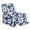 Blue-Hibiscus Flowers, variant on Kuiaobaty Mandala Flower Pattern Recliner Chair Cover Easy Replacement Reclining Sofa Slipcover Breathable Reclining Slipcover Durable Recliner Couch Cover with Side Pocket for Pets