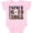 AD-Pink, variant on Juneteenth Since 6-19-1865 Boys or Girls Baby Bodysuit