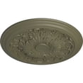 thumbnail image 3 of Ekena Millwork 20"OD x 1 1/2"P Damon Ceiling Medallion (Fits Canopies up to 3 3/8"), Hand-Painted Spartan Stone, 3 of 6