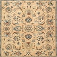 thumbnail image 1 of Ahgly Company Indoor Square Traditional Copper Brown Persian Area Rugs, 8' Square, 1 of 6