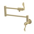 thumbnail image 5 of Kingston Brass Pot Filler Faucets With Polished Nickel Finish KS4106DFL, 5 of 8