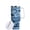Blue Camouflage Shark Silhouette, variant on Groovy Colorful Daisy Pastel Colored Tumbler with Handle and Straw Leak Proof Tumbler 2 in 1 Lid Insulated Water Bottle Tumblers Stainless Steel Cup Large Travel Mug Cups, Gifts for Women Man, 40oz
