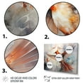 thumbnail image 3 of Designart "Bird Grace In Flow II" Animals Floater Framed Wall Art Print, 3 of 7