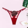 thumbnail image 2 of Womens Underwear Comfortable Rose Playful Hollowed Out Underwear Breathable Panties Underwear Women Men, 2 of 4
