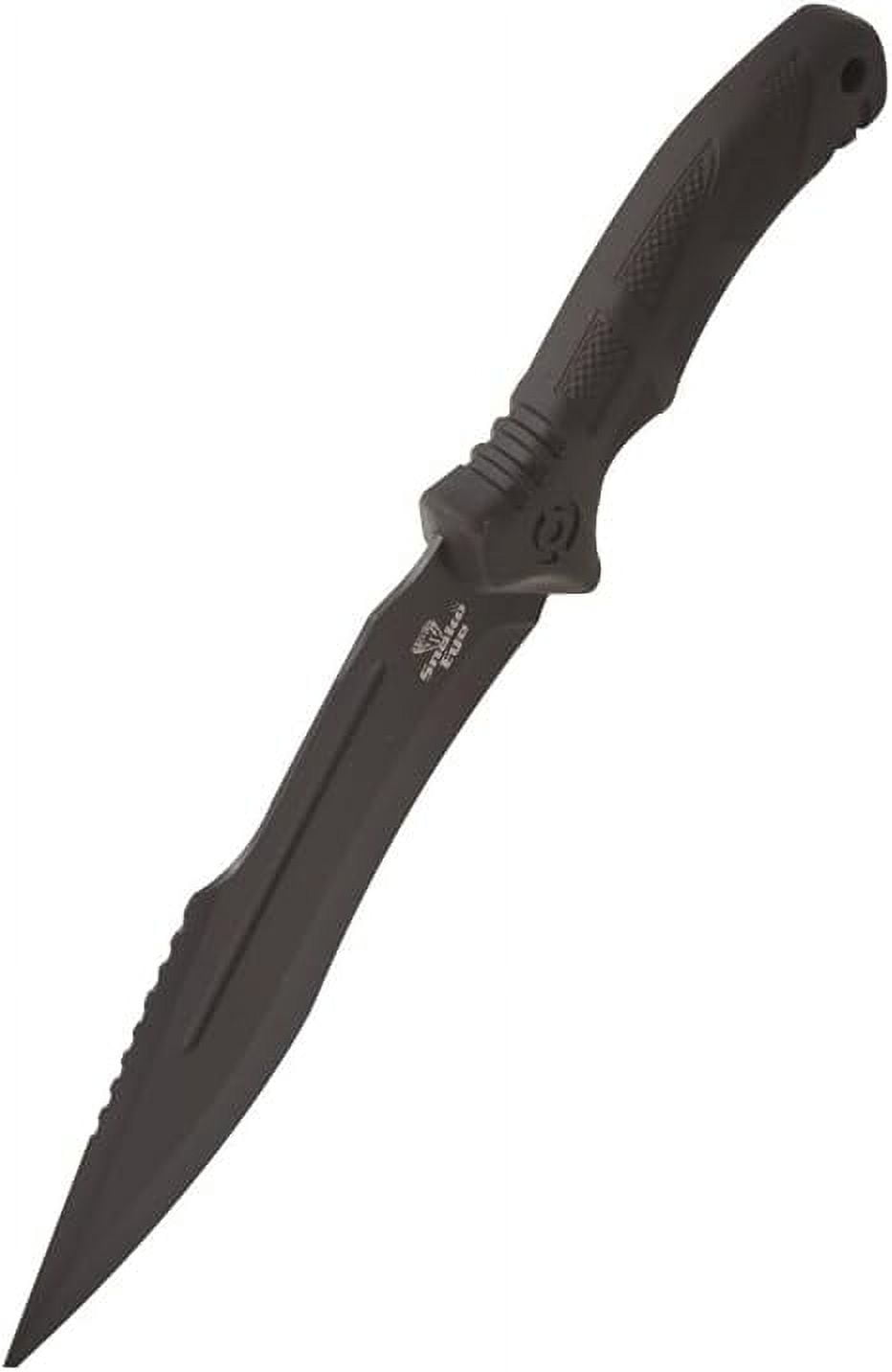 Snake Eye Tactical 15" Machete, 9" Fixed Blade Knife, 440C Stainless Steel Drop Point Blade, Machete for Cutting Trees Heavy Duty, Great for Clearing Brush, Survival, Camping and Outdoor