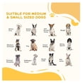 thumbnail image 4 of JTAOT 24" - 40" Wide Walk Thru Pet Gate, Wooden Dog Gate for Stairs, Hallways, & Doorways, for Small and Medium Dogs, 4 of 9