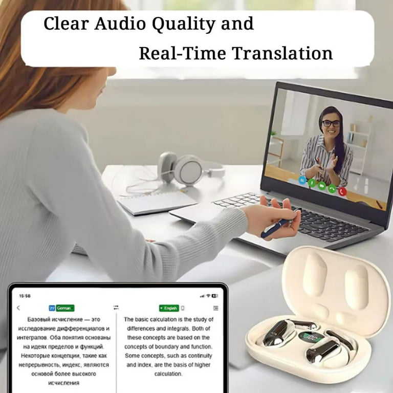 Ai Translation Earbuds Real Time, Translator Earbuds 144