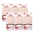 thumbnail image 1 of Nail Tips Kiss Salon Acrílico Nude French Medium 28 unidades x6, 1 of 6