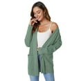 thumbnail image 3 of Anygrew Women's Long Sleeve Cardigan Open Sweater Cardigan Soft and Lightweight Casual Classic with Pockets S-XXL, 3 of 7