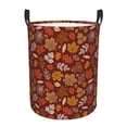 thumbnail image 6 of Lsque Autumn Forest3 pattern Laundry Hamper Basket, Tall Woven Rope Hamper Basket for Clothes, Lightweight Storage Basket, Collapsible Waterproof-Medium, 6 of 8