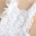 thumbnail image 7 of Dress Cute Pattern Embroider Tutu Dress Romper Ruffle Sleeveless Bodysuit Baby Girl Romper Outfits Baby Girl for 3-6 Months, 7 of 7