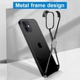 thumbnail image 3 of Shockproof Compatible for  12 Case/Compatible for  12 min Case/ 12 pro max  Translucent Matte Hard PC Back with Soft Silicone Edge Slim Protective Guardian, 3 of 6