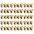 thumbnail image 1 of 55 Pcs Écrous en Forme de Croix pour Meubles Lits Chaises de Berceau, 1 of 8