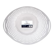 Mainstays Flexible Round Laundry Hamper, White Plastic