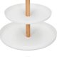 thumbnail image 5 of 3 Tier Serving Tray Round Trays Organizer Living Room Balcony Counter Storage Shelf for Dessert Cupcake Fruit Cosmetics, 5 of 5
