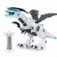 thumbnail image 3 of Large-Sized White Mechanical Dinosaur Toy with Remote Control Spray Function - Durable Plastic Realistic Simulation Model, Interactive Educational Gift for Kids of All Ages, Wholesale & Drop-Shipping, 3 of 6