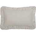 thumbnail image 3 of VHC Brands Hatteras Bedding Accessory, Pillow 14x22, Blue, 3 of 3