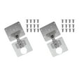 thumbnail image 1 of Miangastore Hinge Repair Bracket 2Pcs Stainless Steel for Repairing Shelves, 1 of 8