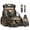 Vintage Raven Moon, variant on ZUXONGSY Sunflower Highland Cow Print School Backpack for Teens Boys Grils, 6-in-1 Kids Backpack Bookbag Set Rucksack School Bags with Lunch Box Pencil Case Water Bottle Sleeve Keychain Bookmark