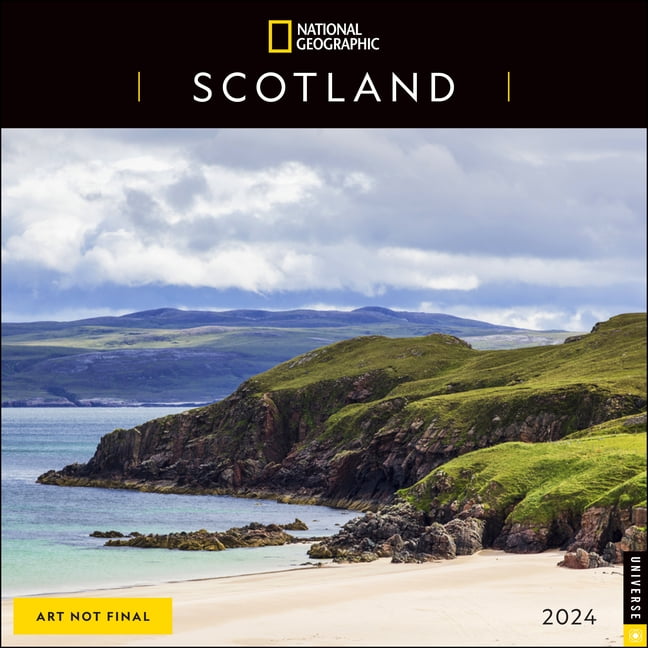 National Geographic Scotland 2024 Wall Calendar (Calendar)