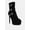Black, variant on Beaux High Platform Stiletto Ankle Boots
