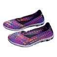 thumbnail image 2 of YLYL Women's Woven Sneakers Lightweight Breathable Mesh Slip on Walking Running Shoes, 2 of 8
