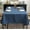 Blue, variant on YIMWNYI Scandinavian Table Cover, Waterproof Oilproof Tablecloth, Durable Nylon Spandex, Elegant Solid Color Design, Easy to Clean Table Mat, Perfect for Dining and Special Occasions