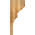thumbnail image 3 of 6"W x 12"D x 28"H Monterey Rough Sawn Corbel, Western Red Cedar, 3 of 9