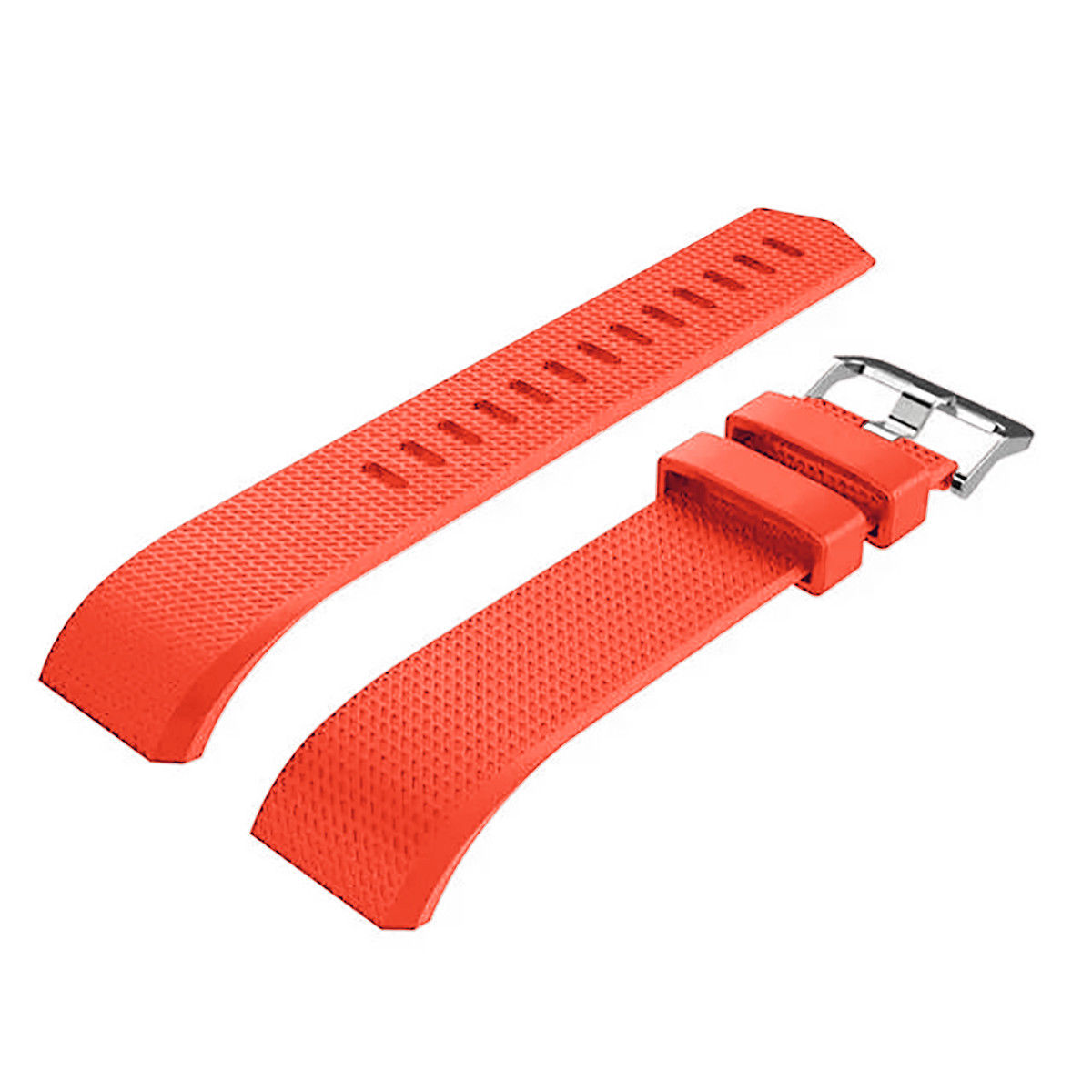 Fitbit Charge 2 Watch Bands, Mignova Soft Silicone Replacement Sport Watch Wrist Band Strap for Fitbit Charge 2 Fitness Tracker - Large Size (Orange) - image 5 of 5